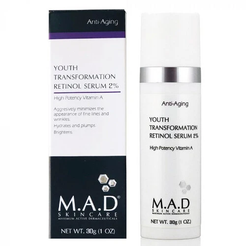 M.A.D YOUTH TRANSFORMATION RETINO SERUM 2%