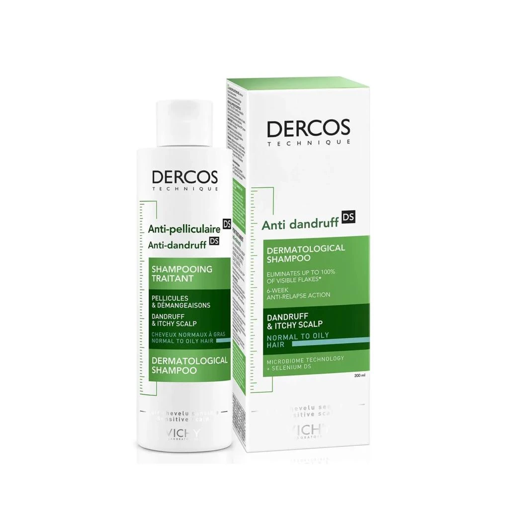 VICHY DERCOS ANTI DANDRUFF SHAMPOO GREASY 200ML