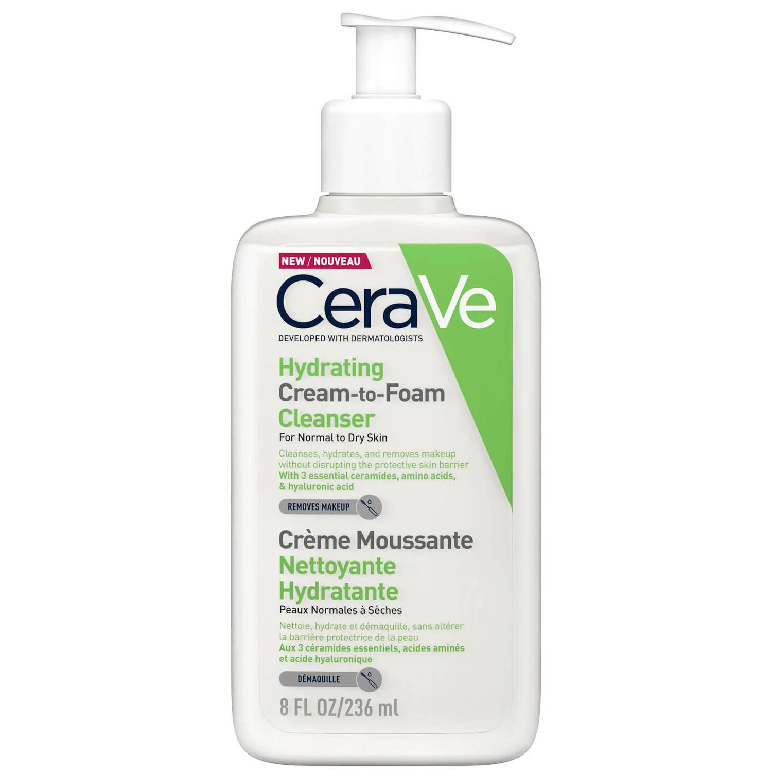 CeraVe Moisturizing Cream And Foaming Cleanser 236m