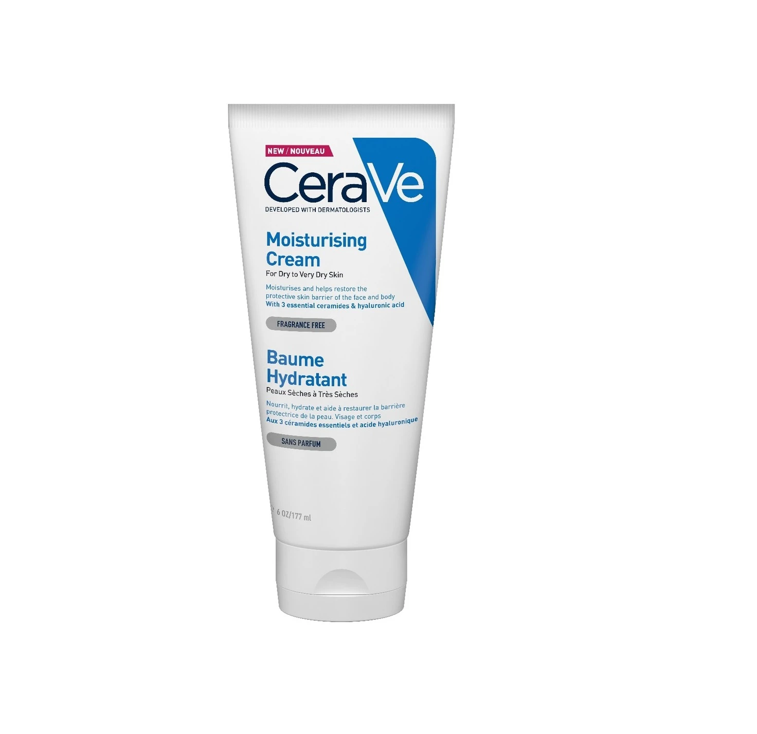 CeraVe Moisturizing Cream For Very Dry Skin 177ml