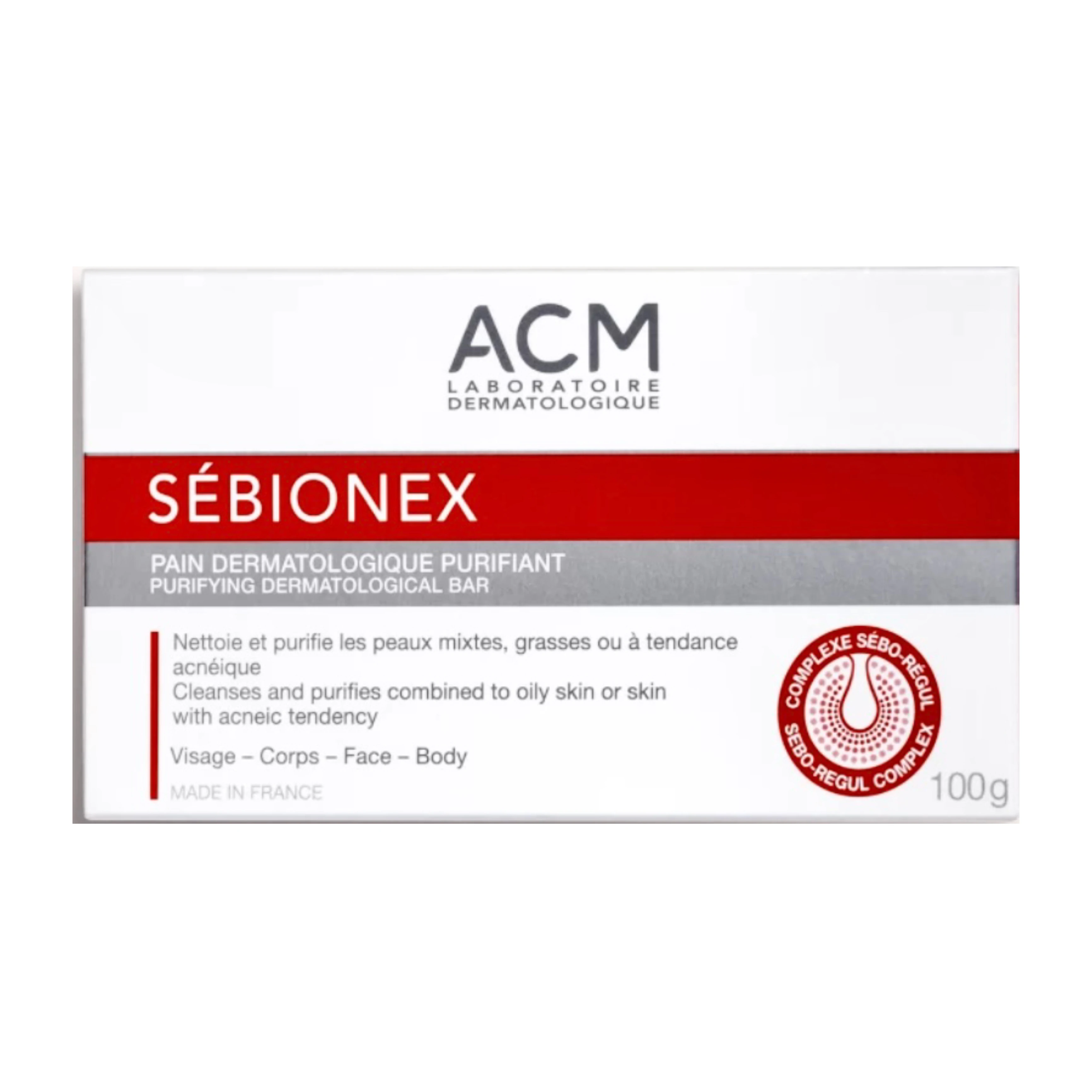 ACM SEBIONEX PURIFYING BAR 100G