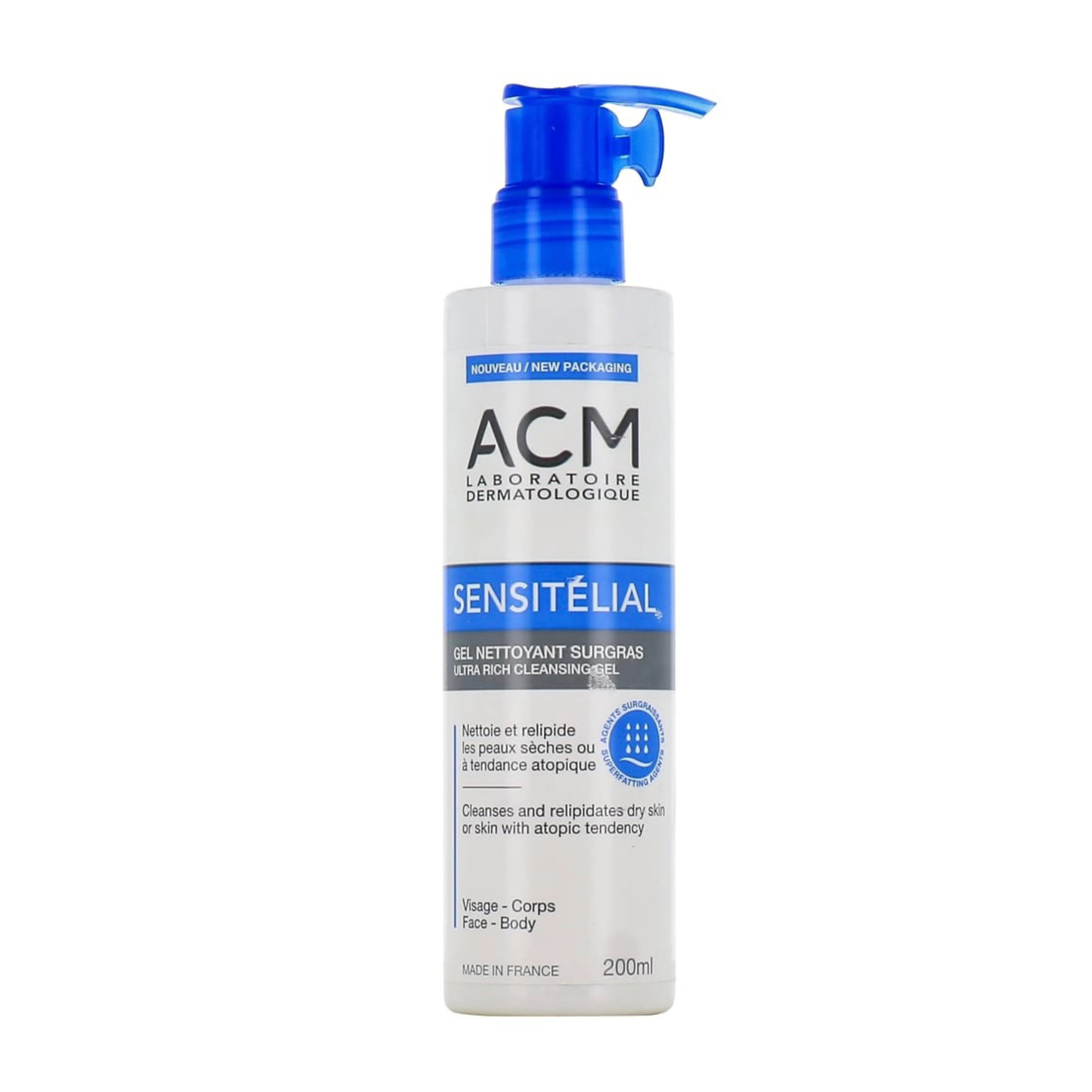 ACM SENSITELIAL CLEANSING GEL 200ML