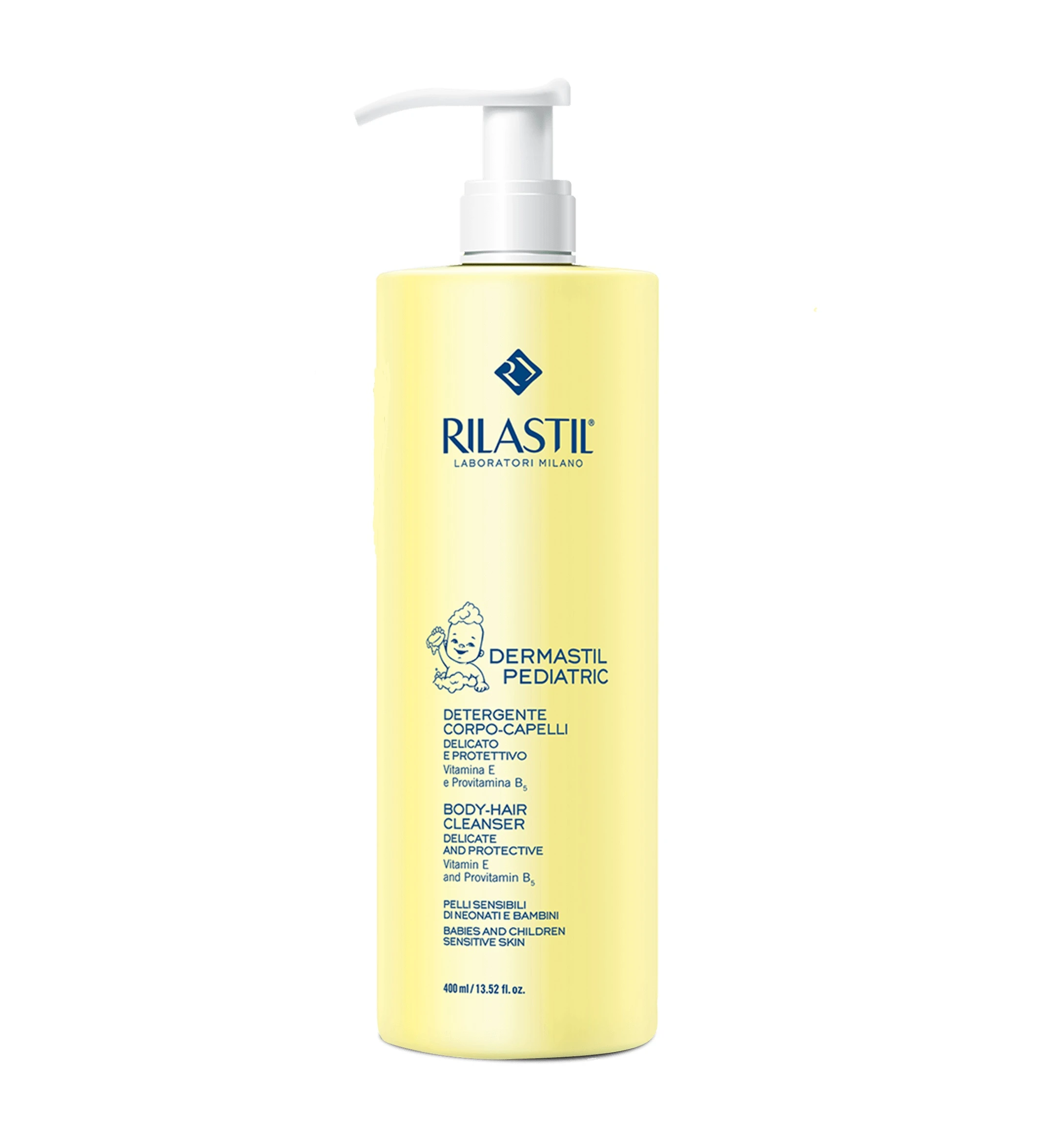 RILASTIL DERMASTIL PEDIATRIC BODY-HAIR CLEANSER 400ml