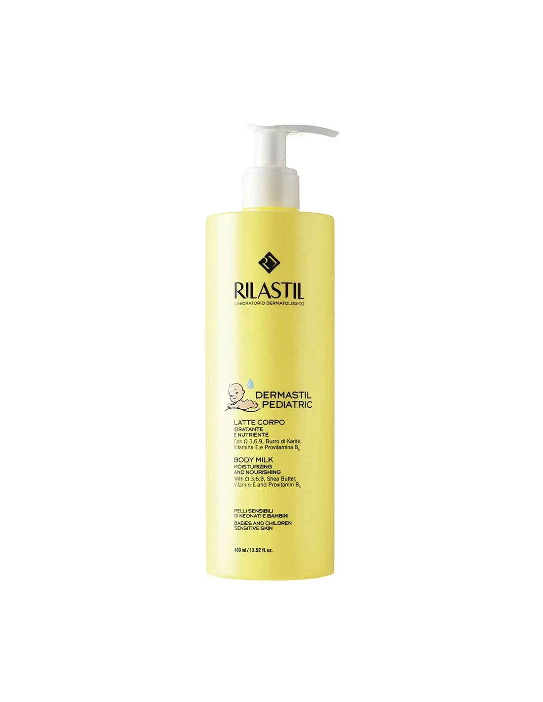 RILASTIL DERMASTIL PEDIATRIC BODY MILK 400ML