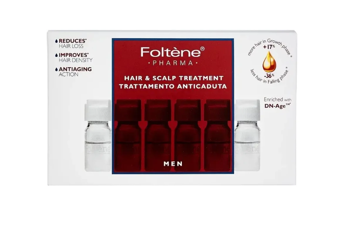 Foltene Hair Loss Treatment Ampoules for Men 12 Amp * 6 ML