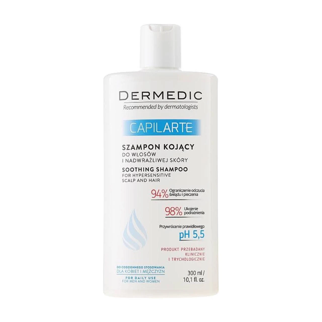 DERMEDIC CAPILARATE SOOTHING SHAMPOO FOR DRY HAIR -300ML