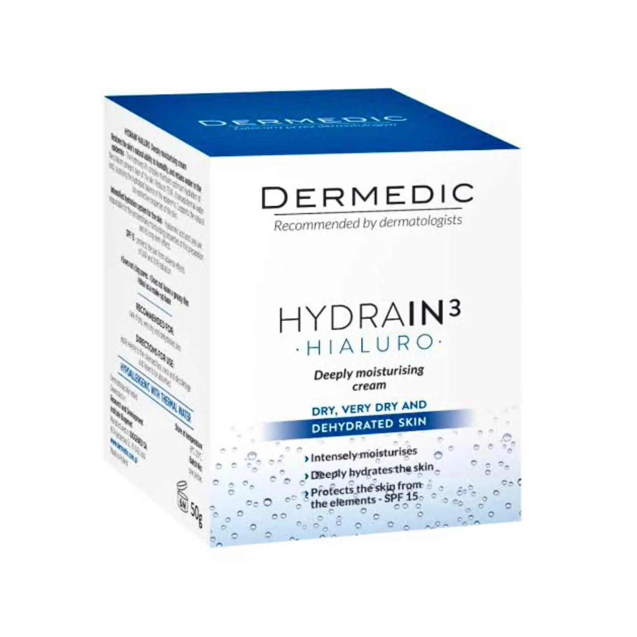 DERMEDIC HYDRAIN3 DEEP MOISTURISING CREAM -50ML