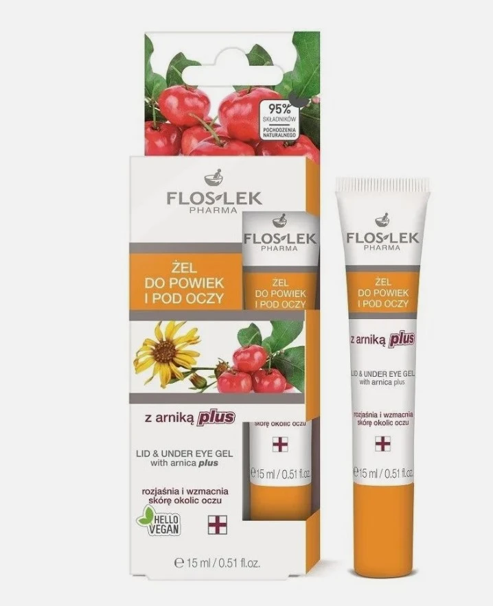 FLOSLEK LID & UNDER EYE GEL WITH ARNICA PLUS 15 ML