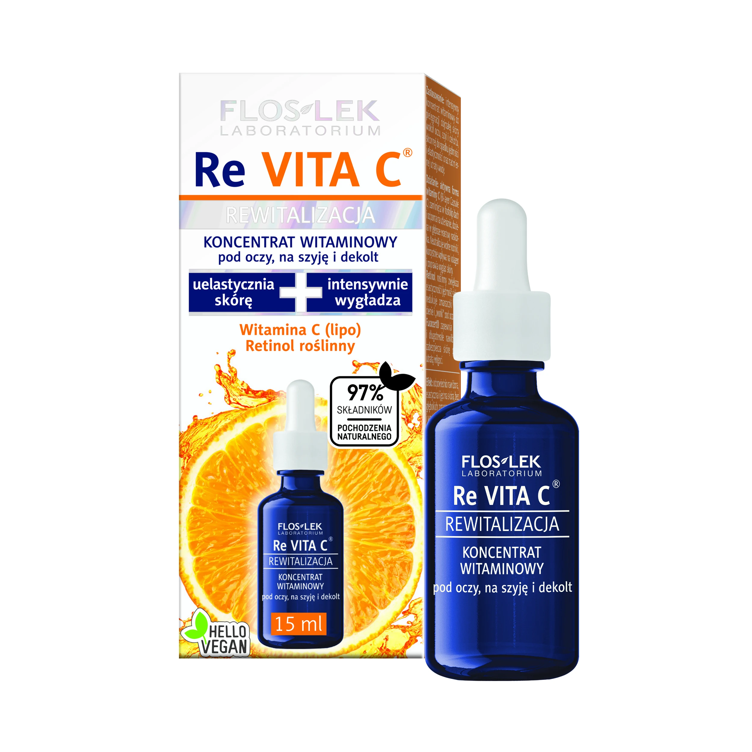 FLOSLEK ReVITA C REVITALIZING VITAMIN EYE CREAM 15 ML