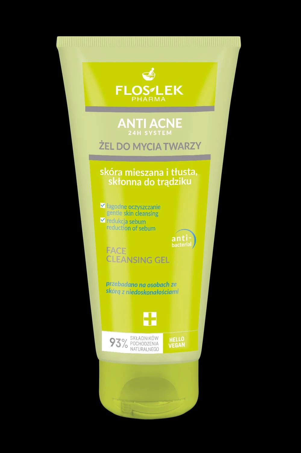 FLOSLEK Anti Acne FACE CLEANSING GEL 200 ML