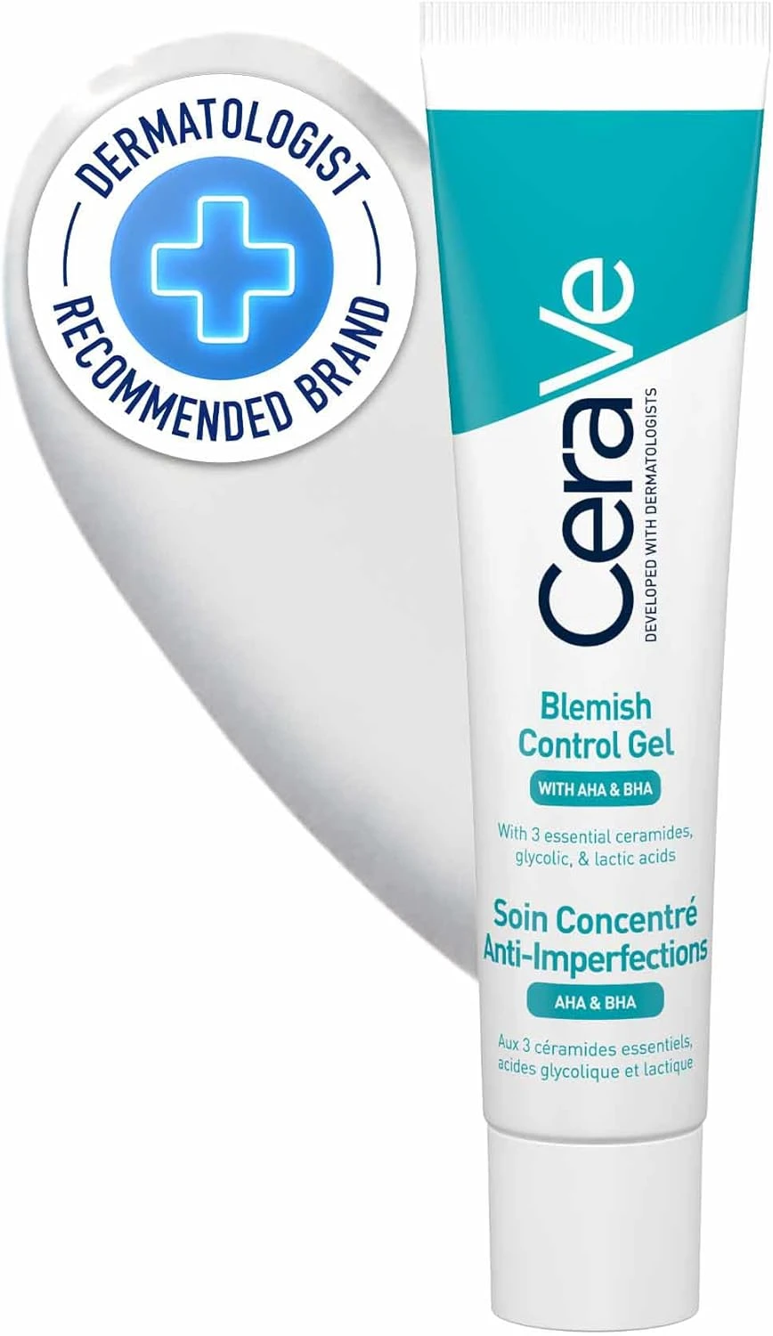 CeraVe Blemish Control Gel Moisturizer for women prone to acne and blemishes 40