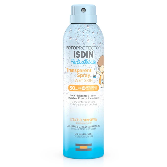 ISDIN spray water sunscreenAl Shafaf for children 250 ml