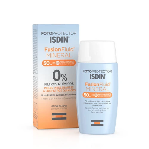 ISDIN FOTOPROTECTOR FUSION FLUID MINERAL SPF50 50ML