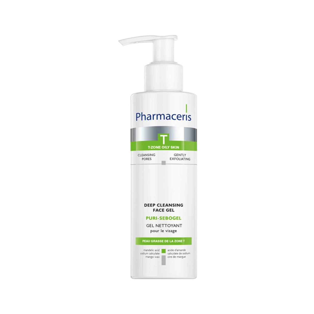 Pharmaceris T-Zone Puri-Sebogel Antibacterial Gel Wash 190ML