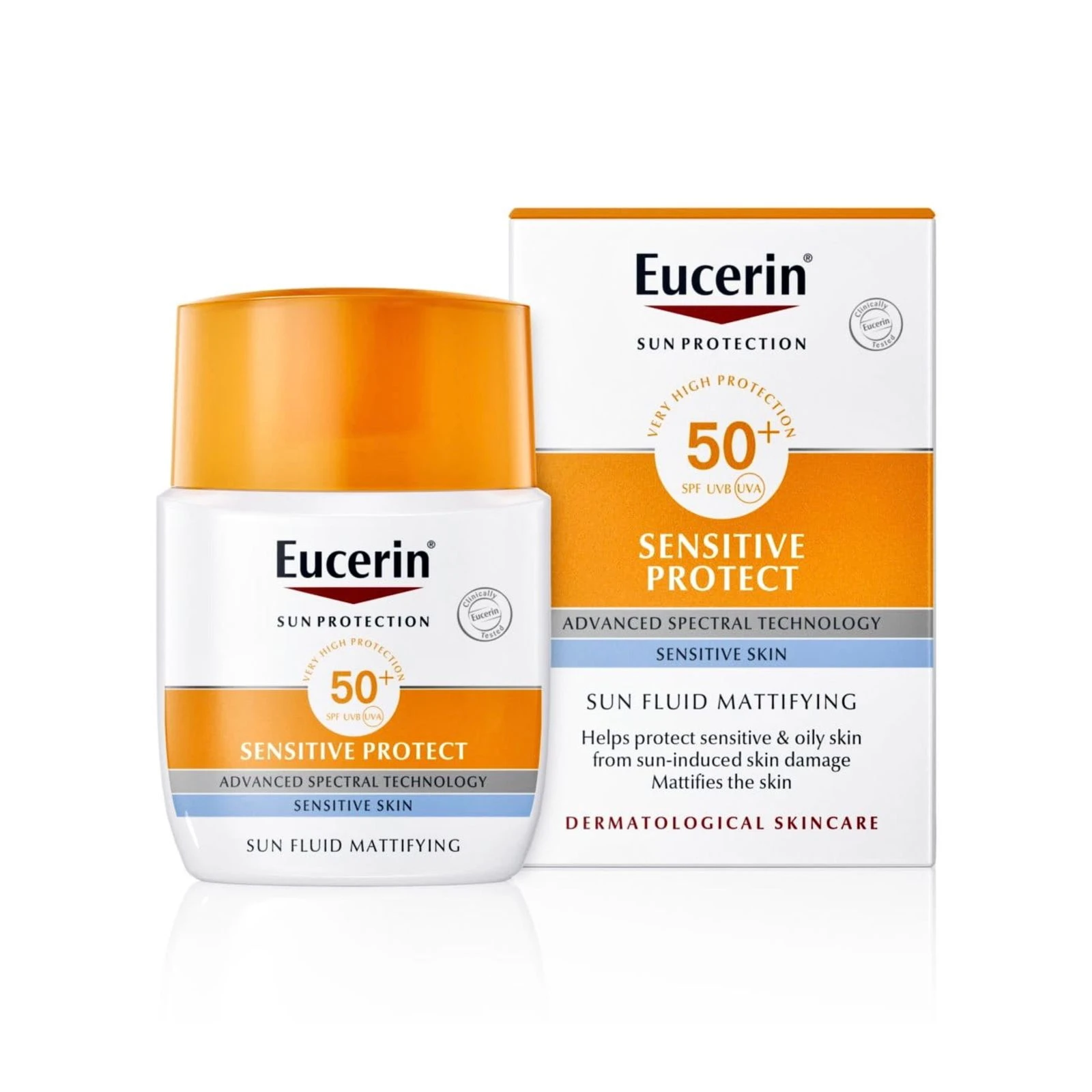 Eucerin Sun Fluid Mattifying SPF50+ 50ML