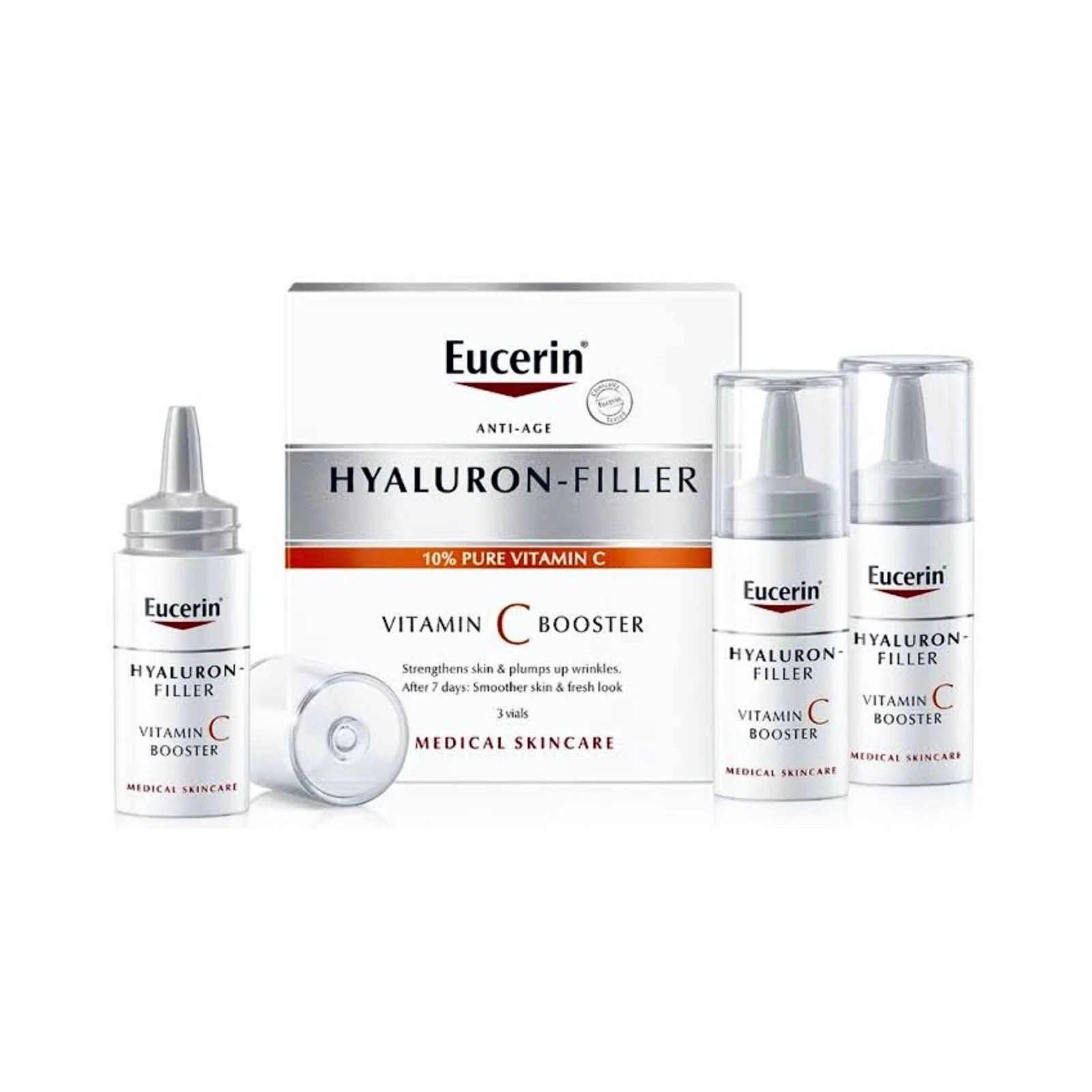 Eucerin Hyaluron-Filler Vitamin C Booster 3 Bottle x 8ML